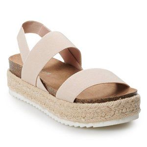 Madden Girl Nude Cybell Sandals Size 11